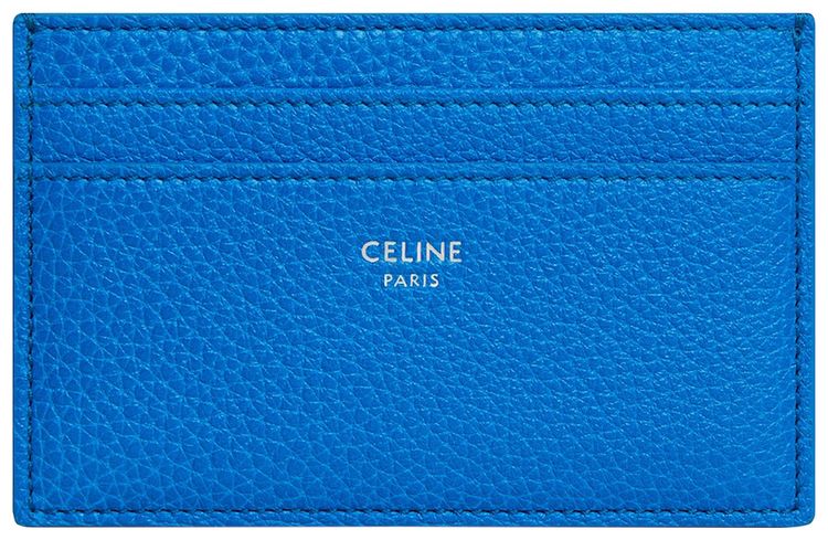 CELINE Medium Card Holder Ultra Blue