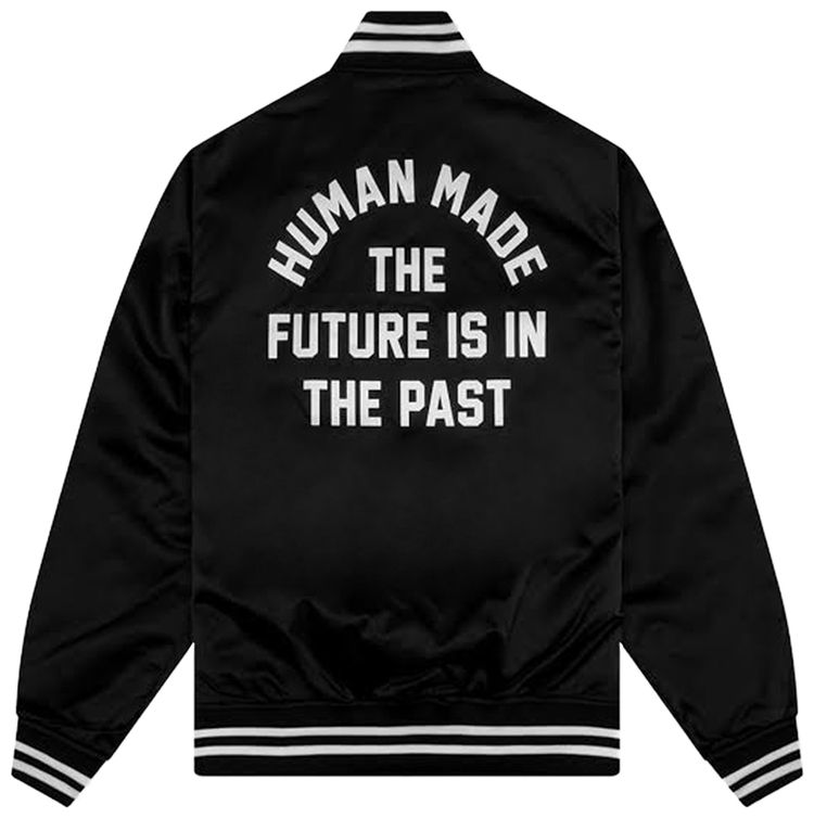 Human Made Nylon Stadium Jacket Black