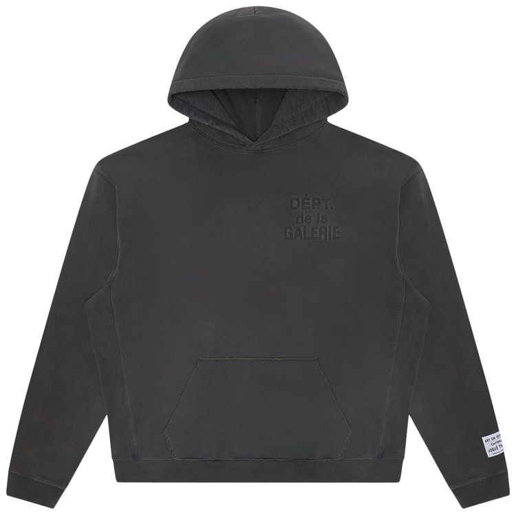Gallery Dept Embossed Hoodie Graphite