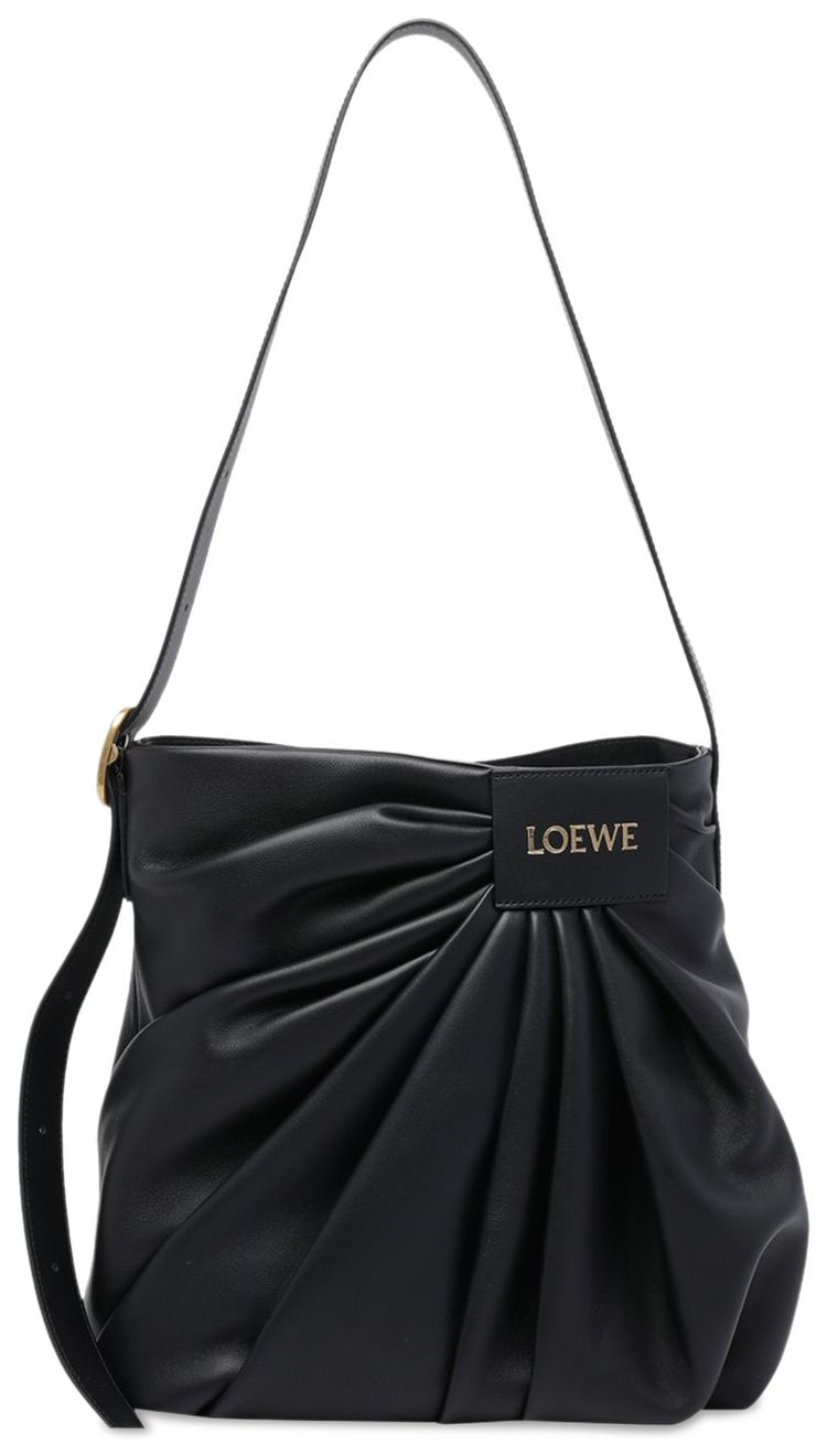 Loewe Draped Tote Bag Black