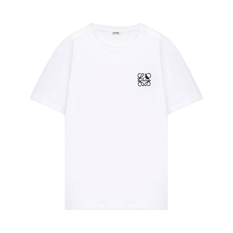 Loewe Relaxed Fit T Shirt White