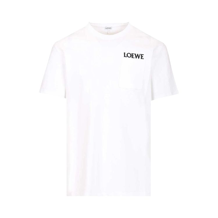 Loewe Relaxed Fit T Shirt White