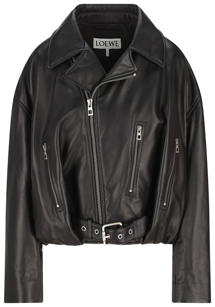 Loewe Biker Jacket Black