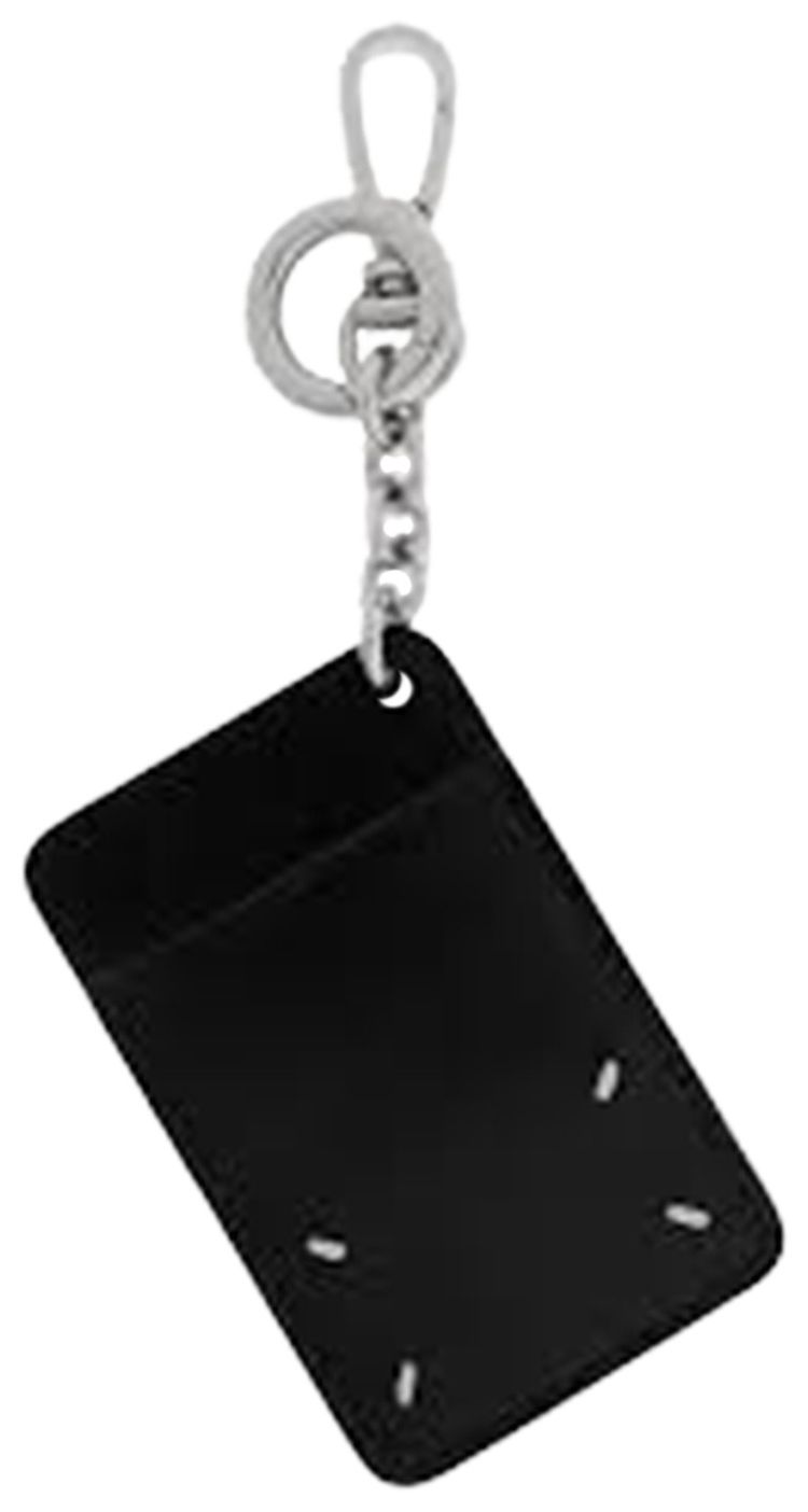 Maison Margiela Keyring Card Black