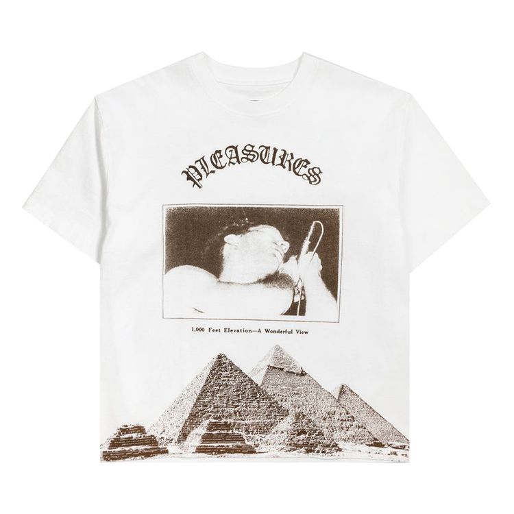 Pleasures Elevation Heavyweight Shirt White