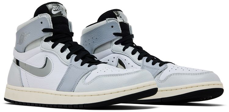 Wmns Air Jordan 1 High Zoom Comfort 2 Chrome Swoosh