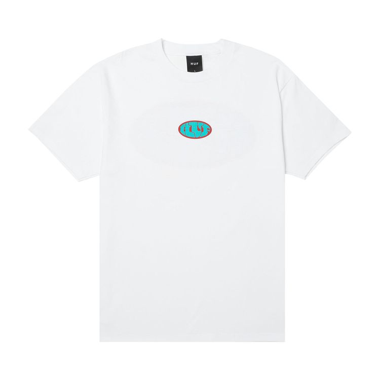 HUF Warped Short Sleeve Tee White