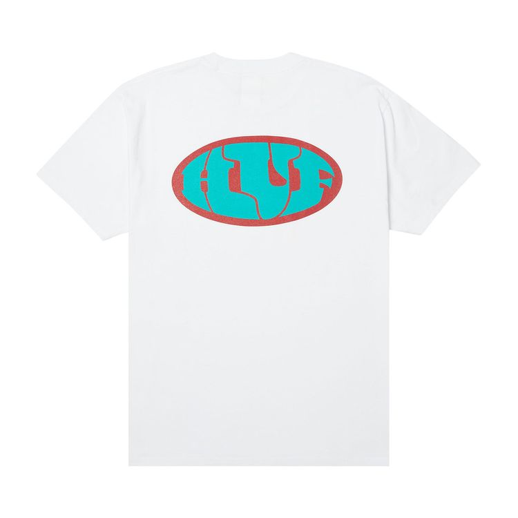 HUF Warped Short Sleeve Tee White