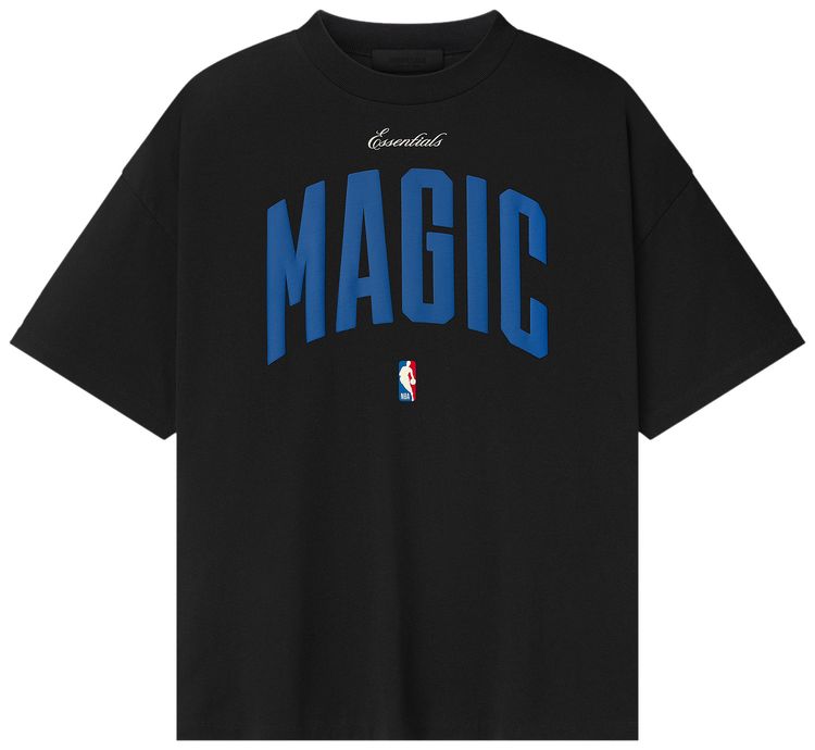 Fear of God Essentials NBA Orlando Magic 90s Fit Tee Black