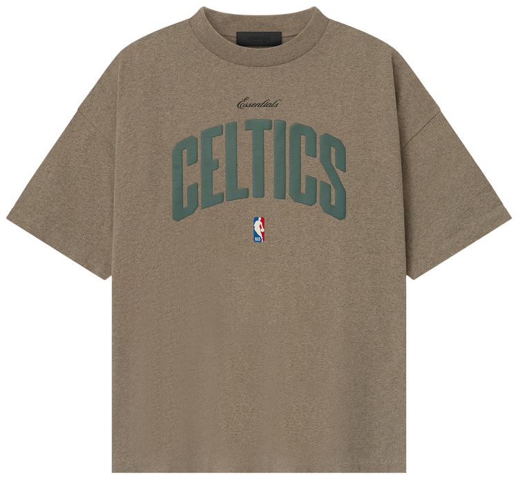 Fear of God Essentials NBA Celtics 90s Tee Homestead Heather