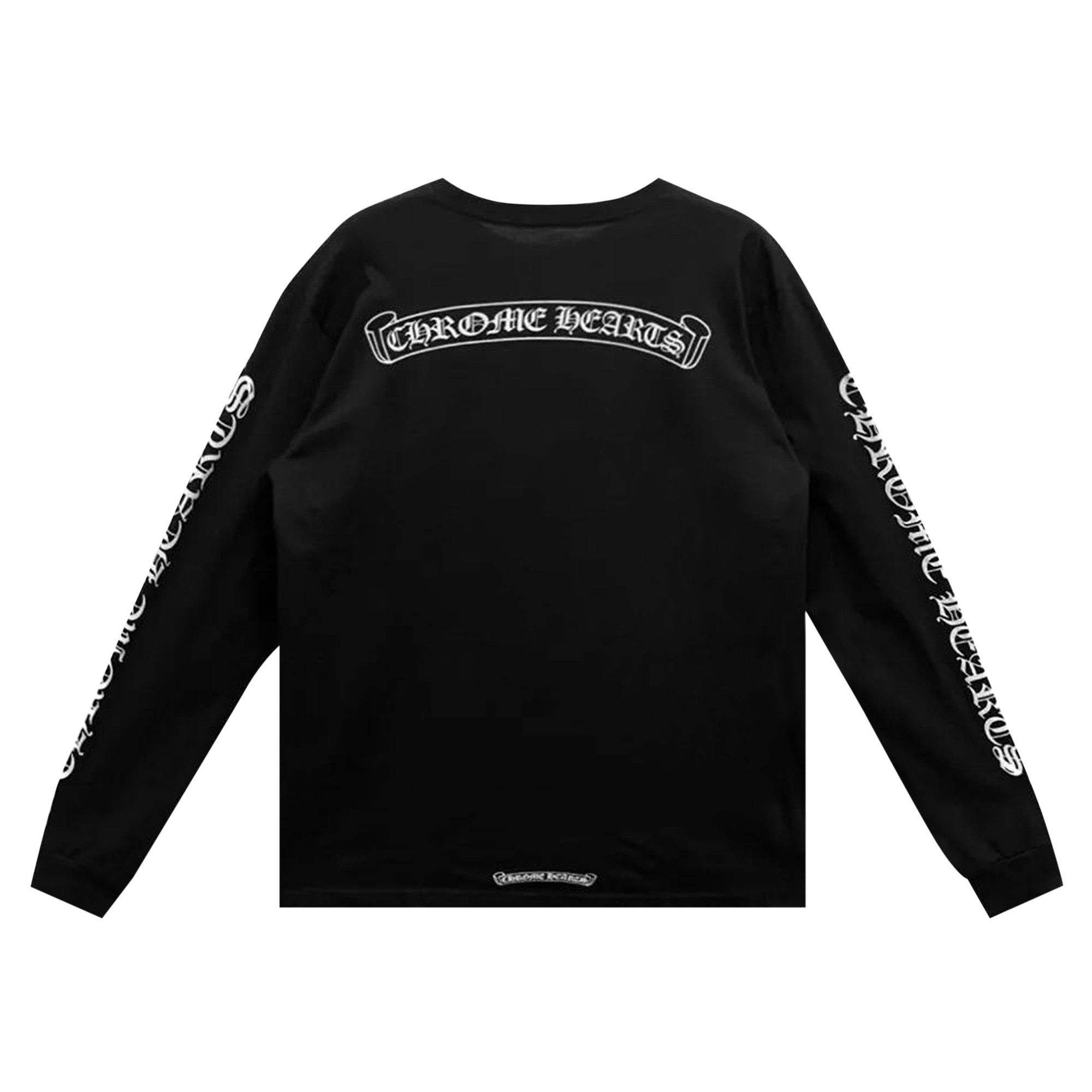 Buy Chrome Hearts Stadium Scroll Long-Sleeve T-Shirt 'Black