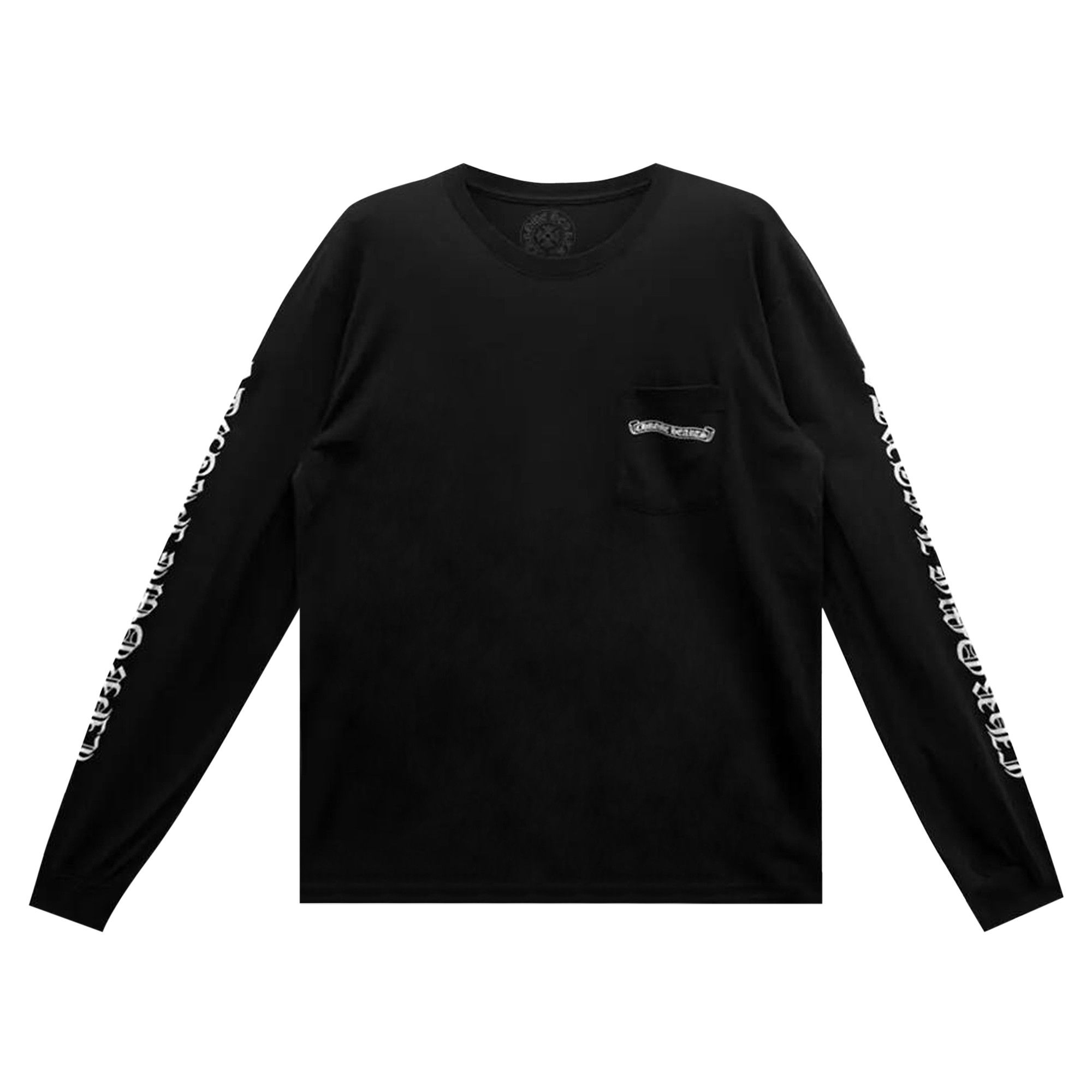 Buy Chrome Hearts Stadium Scroll Long-Sleeve T-Shirt 'Black
