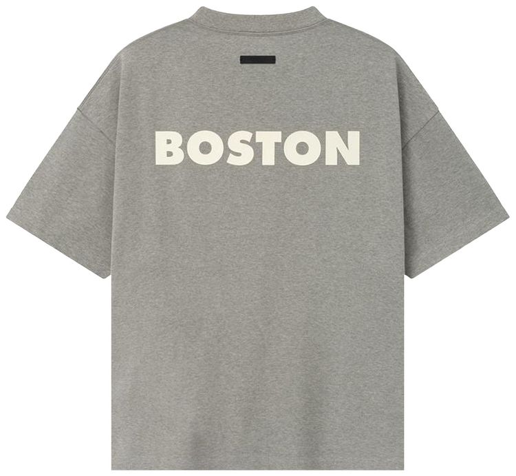 Fear of God Essentials x NBA Celtics 90s Tee Concrete Heather