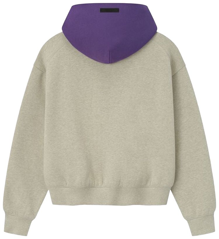 Fear of God Essentials x NBA Sparks Classic Hoodie Heather StonePurple Reign