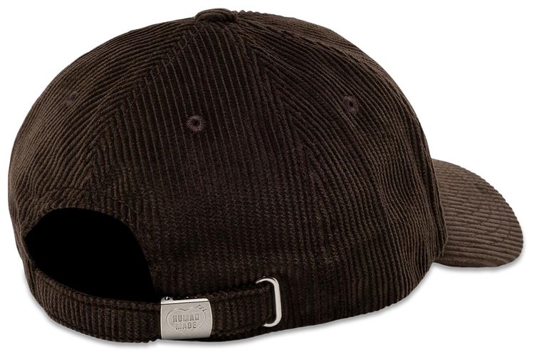 Human Made 6 Panel Corduroy Cap Brown