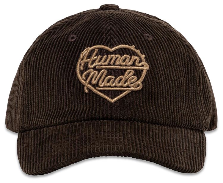 Human Made 6 Panel Corduroy Cap Brown