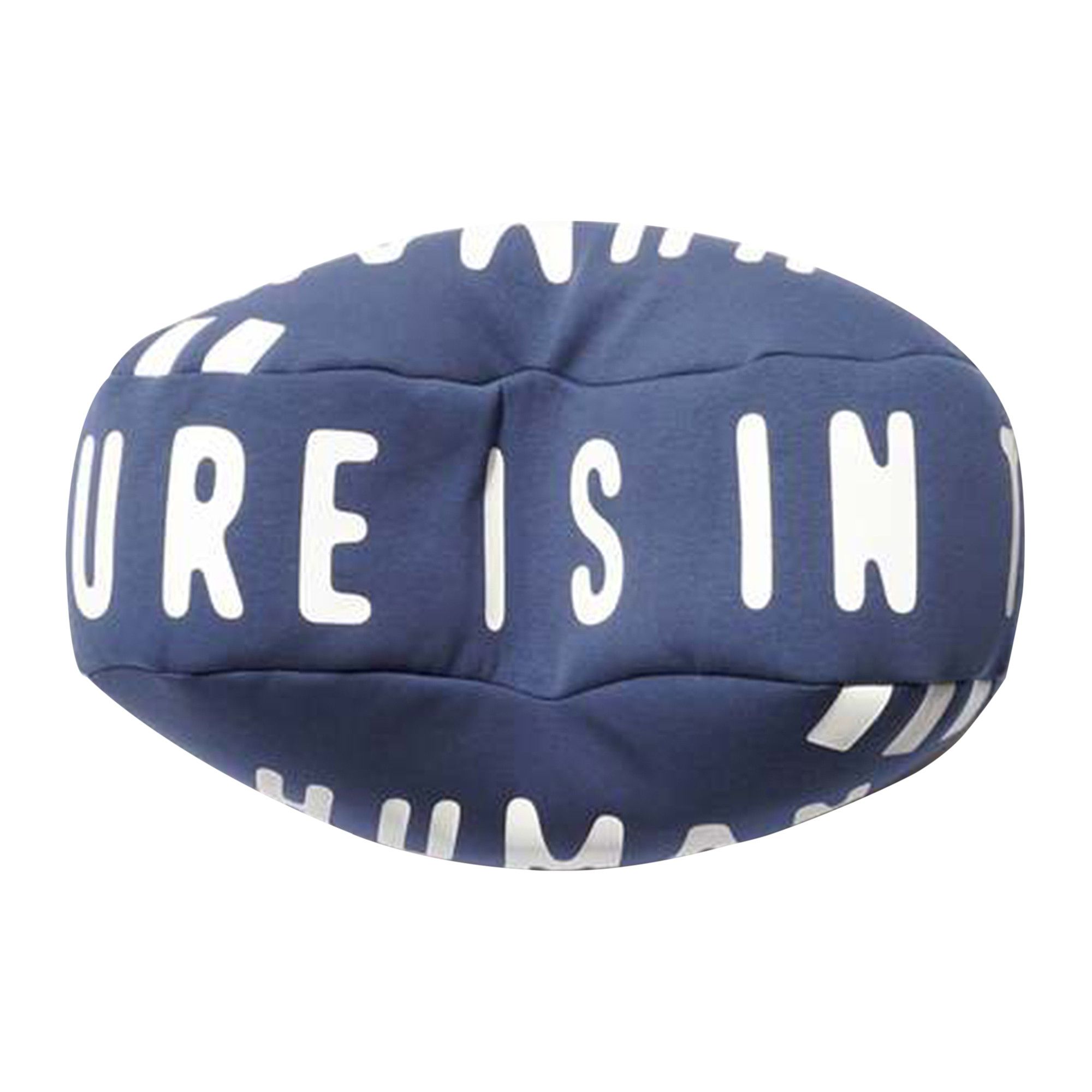 Buy Human Made Heart Beads Cushion 'Navy' - HM30GD079 NAVY | GOAT UK