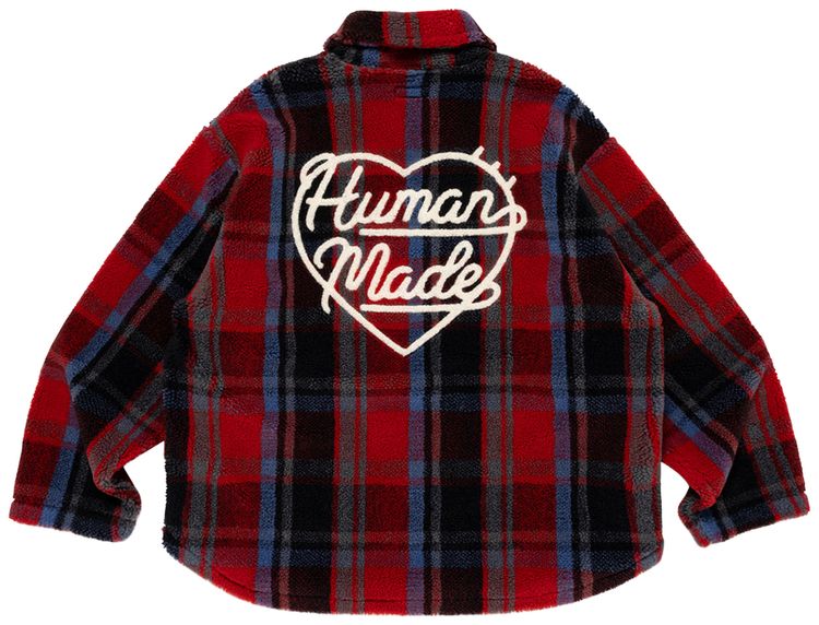 Human Made Fleece Pullover Red