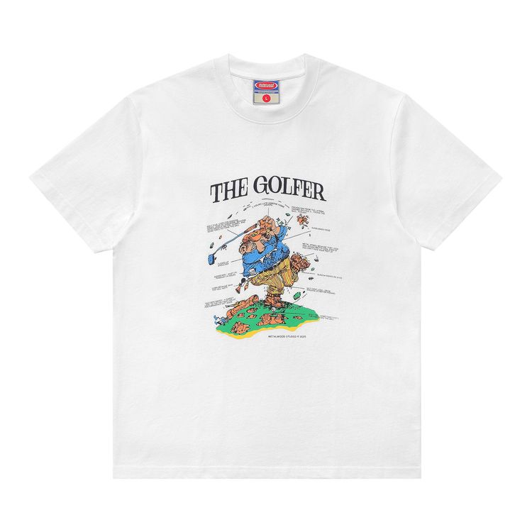 Metalwood Studio Excuses T Shirt White