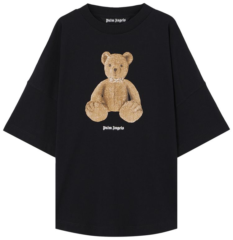 Palm Angels Bear Over Tee BlackBrown