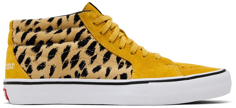 Supreme x Vans Sk8 Mid Pro Cheetah Velvet