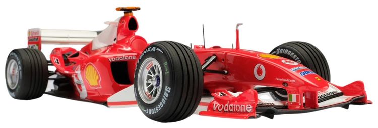 Amalgam Collection Ferrari F2004 2004 Season 118 Scale