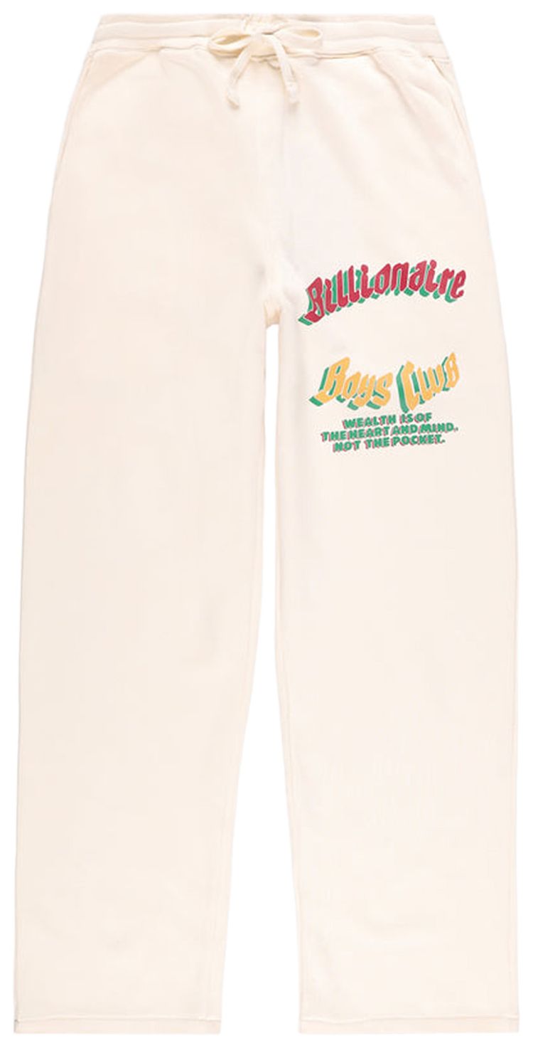 Billionaire Boys Club Basement Sweatpants Winter White