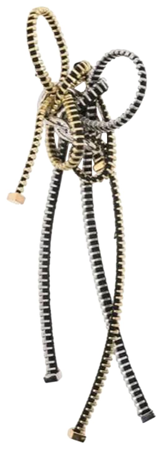 Jean Paul Gaultier Zippers Earring SilverBlackGold