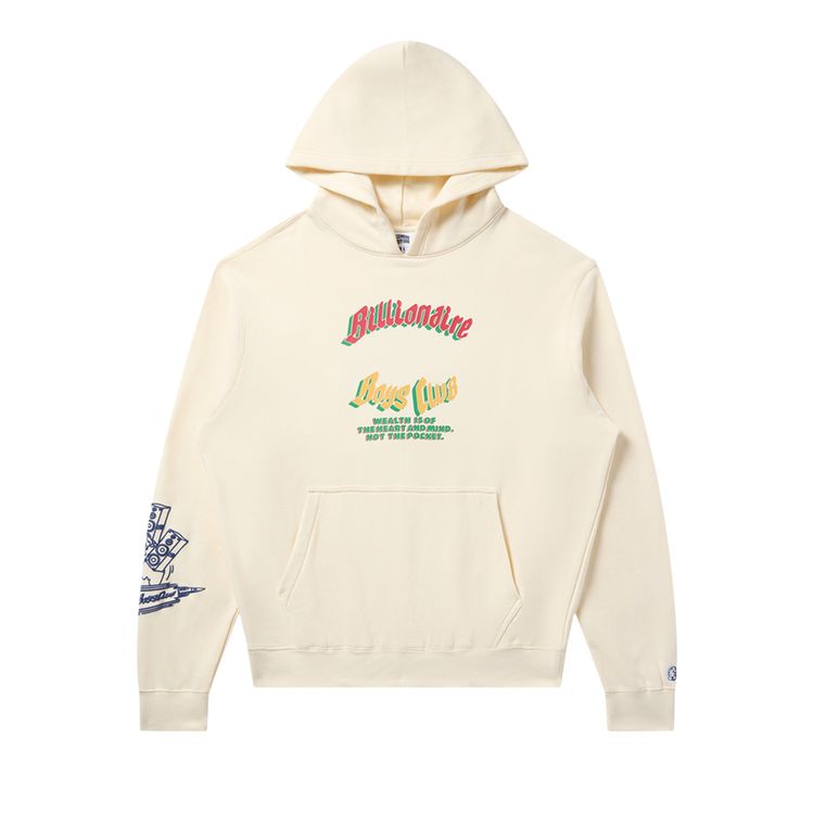 Billionaire Boys Club Motion Hoodie Winter White