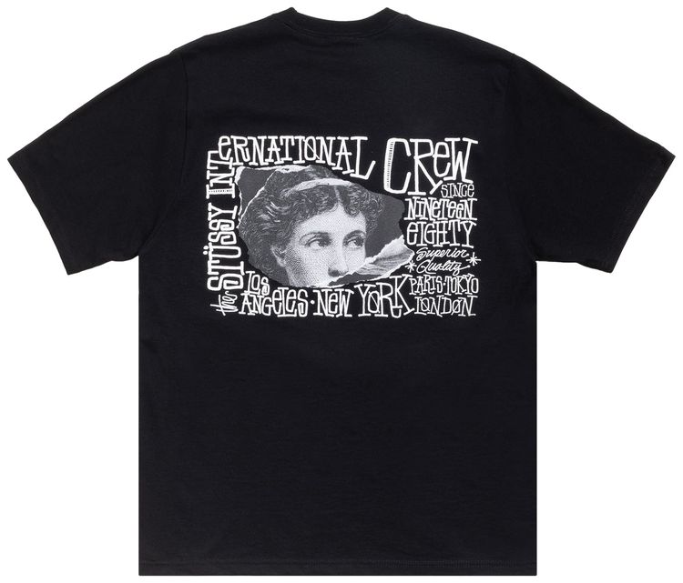 Stussy Victoria Tee Black