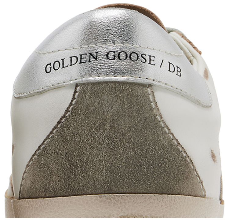 Golden Goose Superstar White Silver