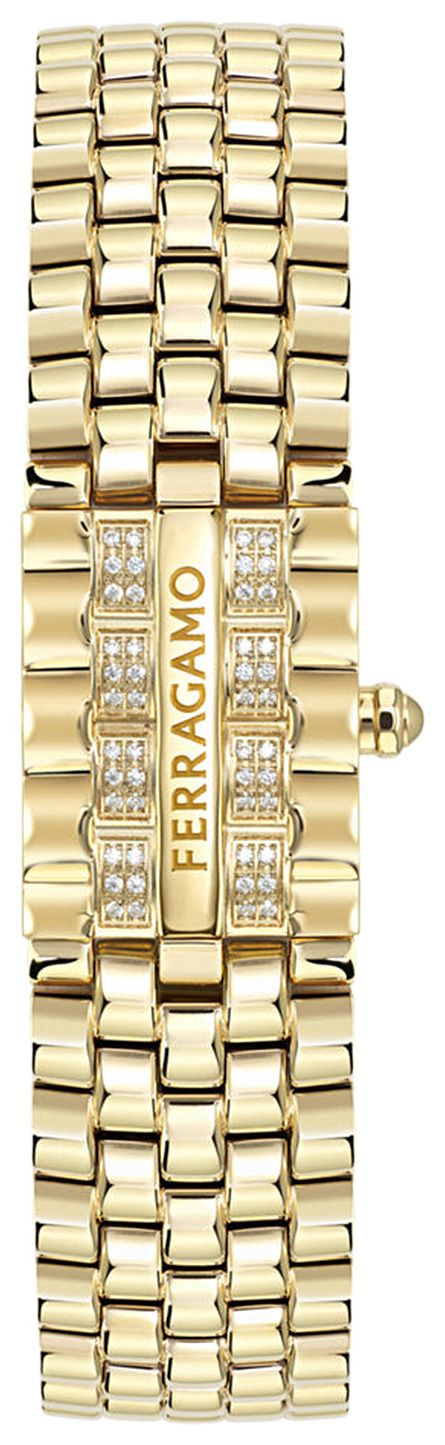 Ferragamo Secret Diamond Watch Gold