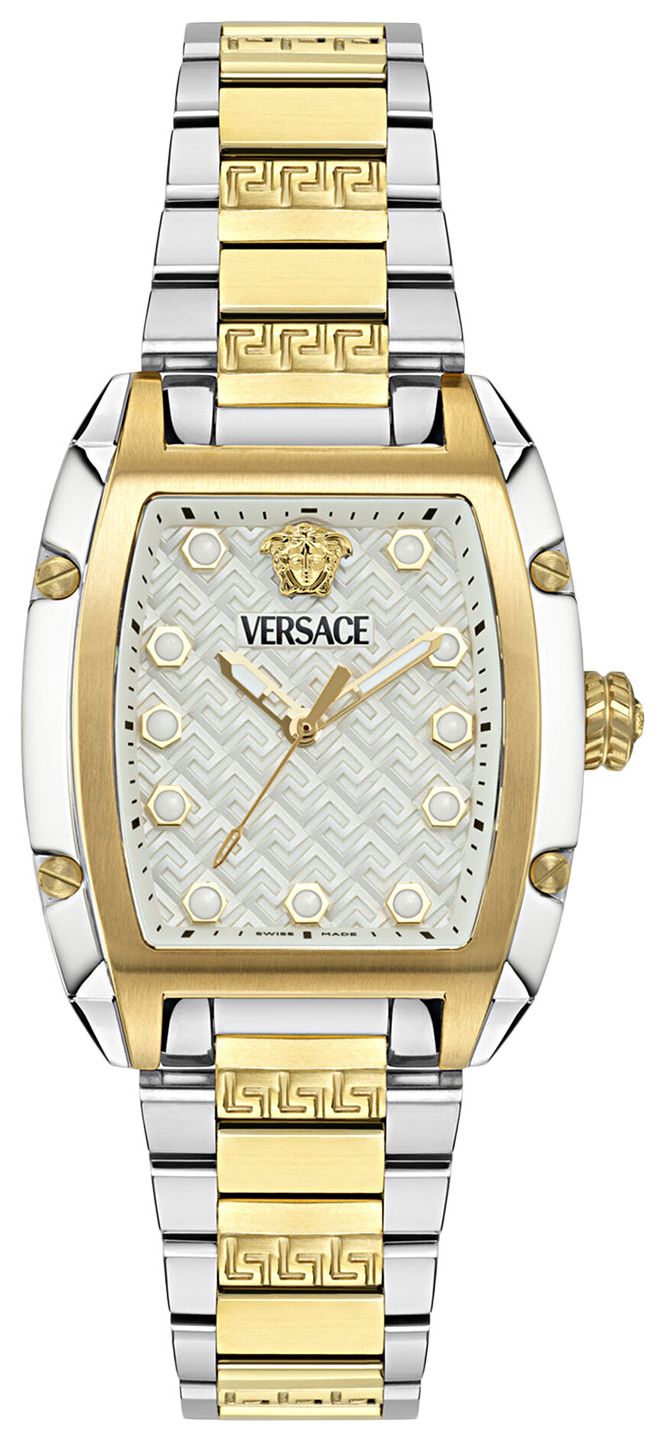 Versace Dominus Bracelet Watch Two Tone