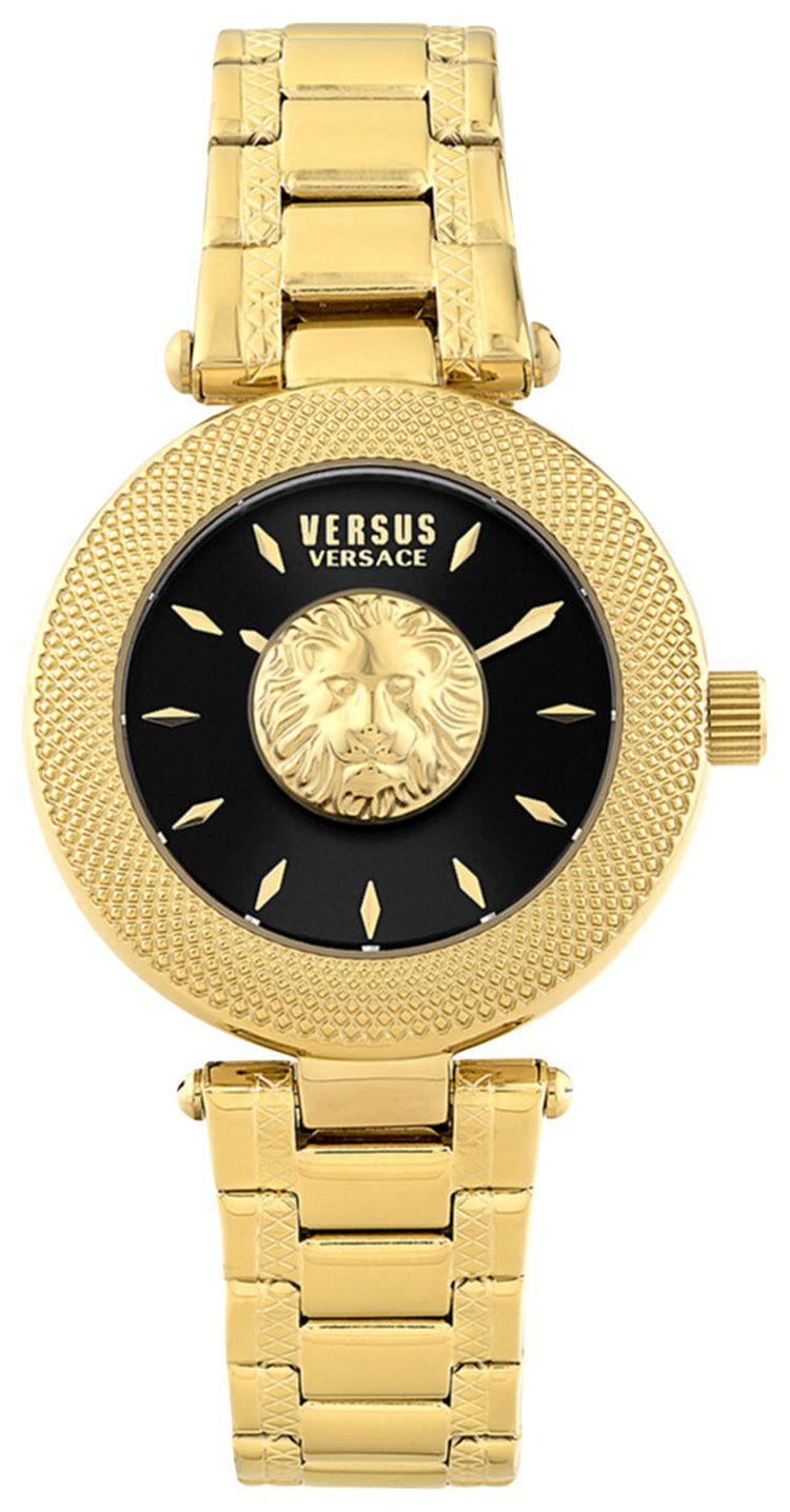 Versace Brick Lane Bracelet Watch Gold