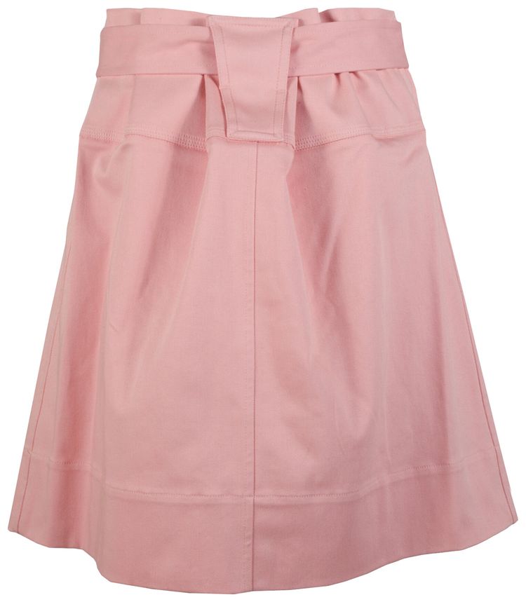 Ferragamo Belted Mini Skirt Pink