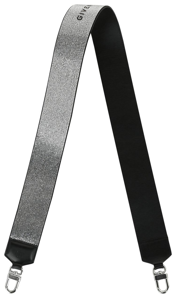 Givenchy Handbag Strap In Leather With Strass Black