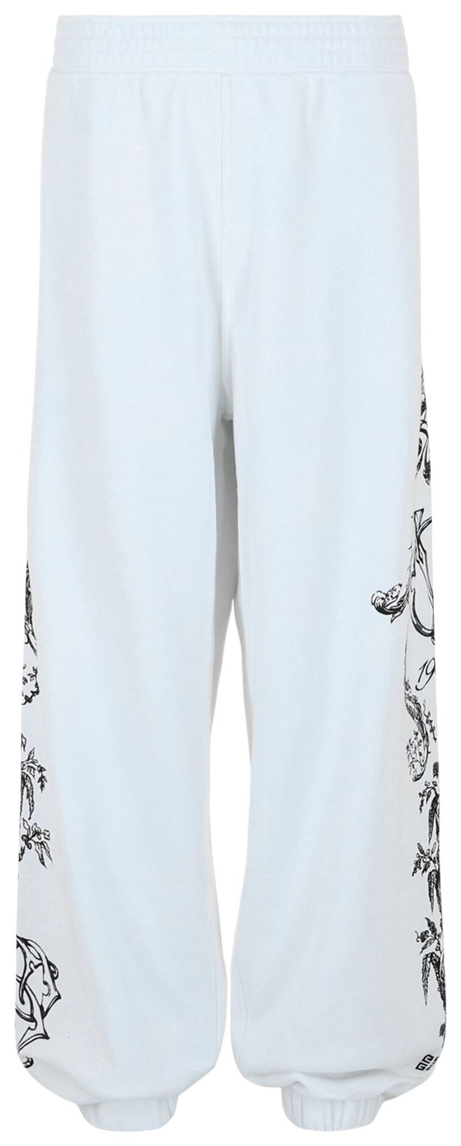 Givenchy Baroque Print Joggers White