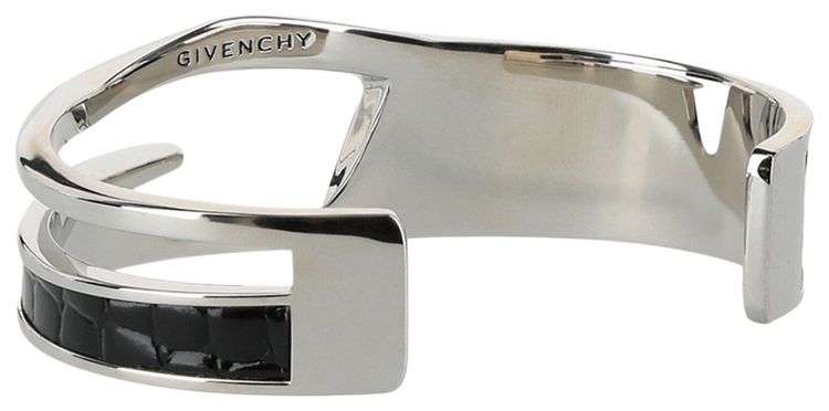 Givenchy Cut Bracelet BlackSilver