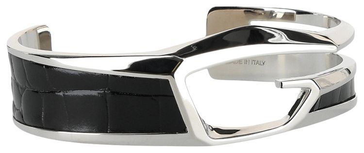 Givenchy Cut Bracelet BlackSilver