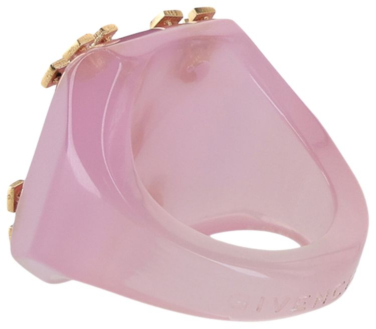 Givenchy 4G Plumetis Ring PinkGold