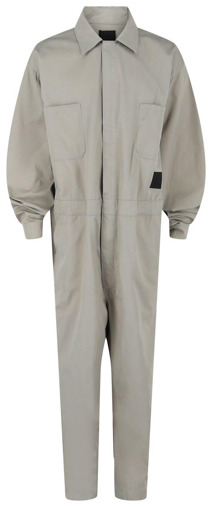 Givenchy Twill Utility Jumpsuit Stone Grey