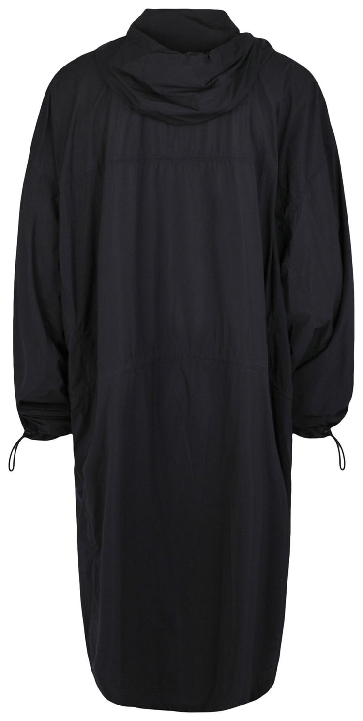 Givenchy Zip Up Hooded Parka Black