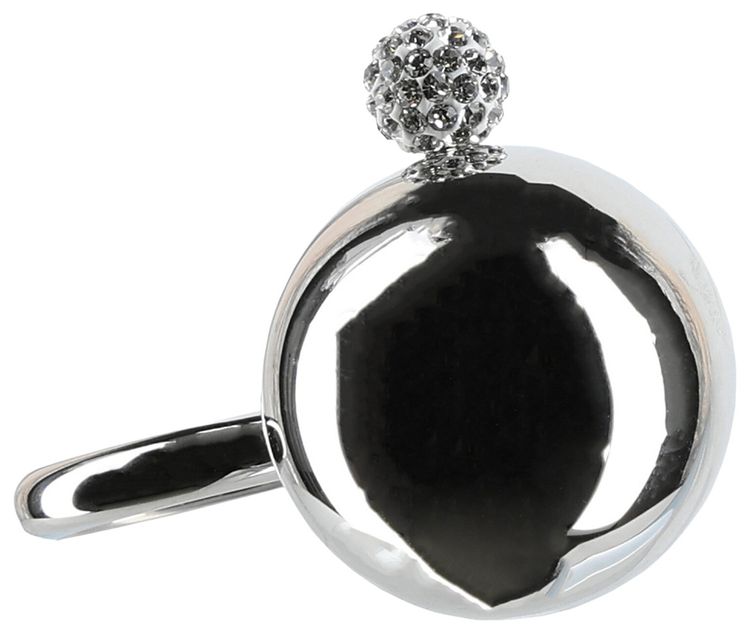 Givenchy 4G Medium Pearl Ring Silver