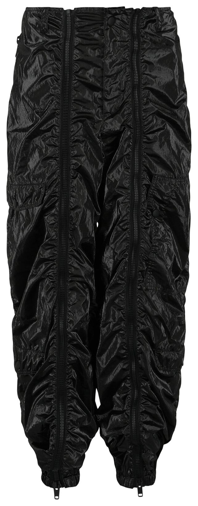 Givenchy Zip Up Parachute Pants Black