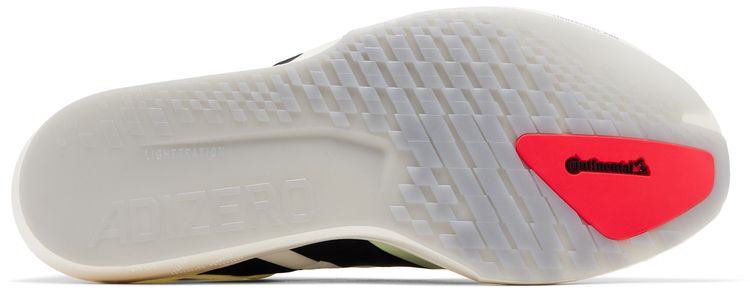 adidas Adizero Adios 9 White Black Silver Metallic