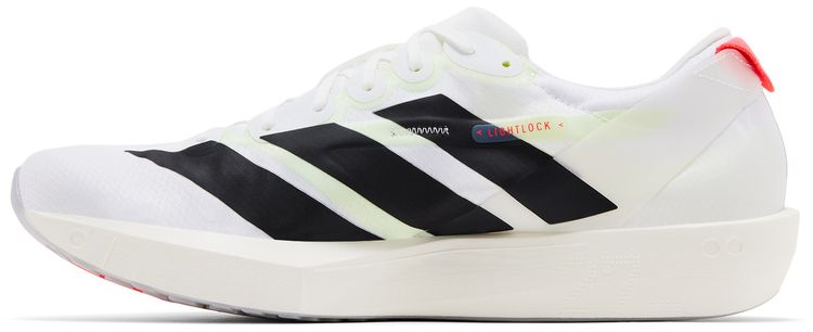 adidas Adizero Adios 9 White Black Silver Metallic