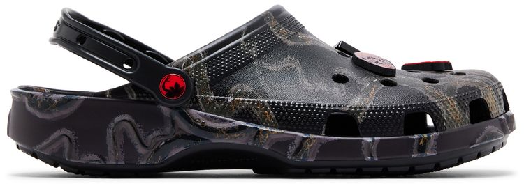 Stranger Things x Crocs Classic Clog Black Red