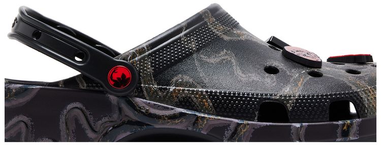 Stranger Things x Crocs Classic Clog Black Red