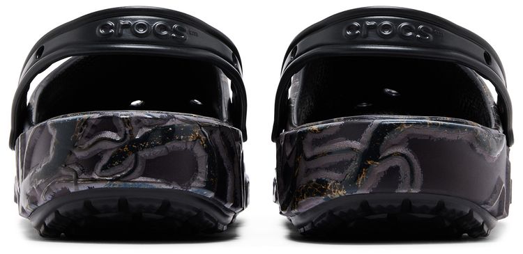 Stranger Things x Crocs Classic Clog Black Red