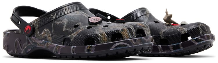 Stranger Things x Crocs Classic Clog Black Red